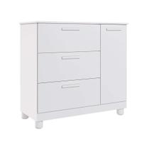 Cômoda Infantil 1 PT 3 GV Branca