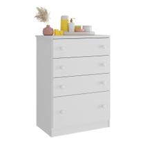 Cômoda Infantil 4 Gavetas Jujuba Multimóveis Bb2661 Branco/colorido Branco/colorido