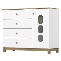 Cômoda Infantil Aconchego Branco Jequitibá Henn