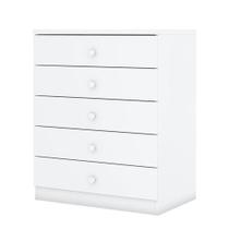 Cômoda Infantil Bala De Menta Branco Henn