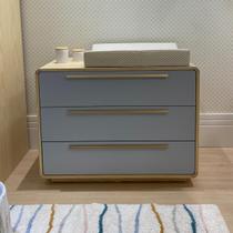 Cômoda Infantil Canto Redondo Coleção Wave Divicar