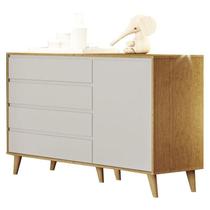 Cômoda Infantil Gran Lorena Off White Bétula - Carolina Cômoda Infantil Gran Lorena Off White Bétula - Carolina