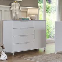 Cômoda Infantil L 1 Porta Gavetas 120 Cm