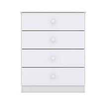Cômoda Infantil Labirinto Branco Brilho Henn Cômoda Infantil Labirinto Branco Brilho Henn