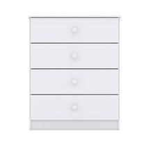 Cômoda Infantil Labirinto Branco Brilho Henn Cômoda Infantil Labirinto Branco Brilho Henn