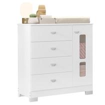 Cômoda Infantil New Katatau Branco Acetinado - Reller