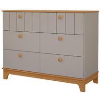 Cômoda Infantil Permobili Biscoito Retro 06 gavetas MDF