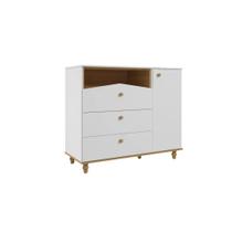 Cômoda Infantil Permobili Casinha Mimo 03 gav 01 porta MDF