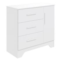 Cômoda Infantil Popy Retrô Plus 1 Porta e 3 Gavetas - Móveis Peroba