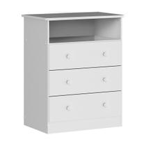 Cômoda Infantil Smim New 3 Gavetas - Móveis Peroba