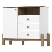 Cômoda Infantil Ternura Branco Jequitibá HP Henn