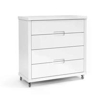 Cômoda Infantil Tutto New 4 Gavetas Branco Soft - Matic Móveis