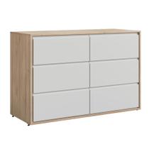 Cômoda Infantil Wood 6 GV Branca e Treviso