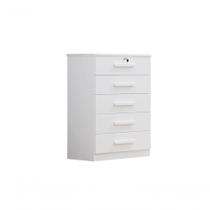 Cômoda Ipanema 5 Gavetas - D' Doro Branco
