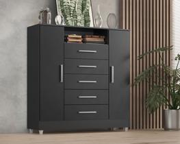 Cômoda isabele 5 gav 2portas