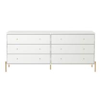 Cômoda Jasper 182cm 6 Gavetas Multifuncional Província