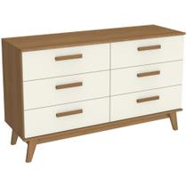 Cômoda Kappesberg T268 6 Gavetas MDP 83 x 136 x 45cm