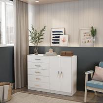 Cômoda Lima 2 PT 5 GV Branca