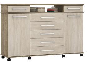 Cômoda London 2 Portas 7 Gavetas 1,70 m - Comoda para Quarto - Demobile Cômoda London 2 Portas 7 Gavetas 1,70 m - Comoda para Quarto - Demobile