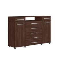 Cômoda London 2 PT 7 GV Café Cômoda London 2 PT 7 GV Café