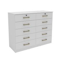 Cômoda Londres 10 GV Branca