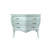 Comoda Luis XV Lyon - Entalhada com Frente Abaulada - Tommy Design