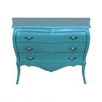 Comoda Luis XV Lyon - Lisa com Frente Abaulada - Tommy Design