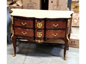 Cômoda Luiz XV Ornamentado Bronze T Marmore Formosa