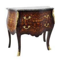 Cômoda Luxo Clássica Marchetaria Madeira de Lei 2 gavetas Cômoda Luxo Clássica Marchetaria Madeira de Lei 2 gavetas