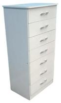 Comoda macabu 7 gav primicias - branco