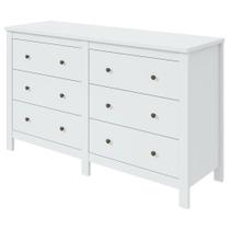 Cômoda Maggiore 6 Gavetas Branco Lopas Cômoda Maggiore 6 Gavetas Branco Lopas