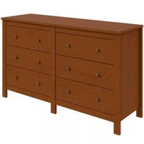 Cômoda Maggiore 6 gavetas MDP com Corrediças Telescópicas Lopas