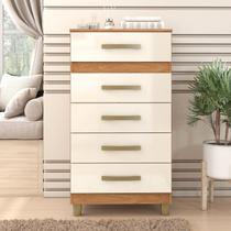 Cômoda Malta 5 Gavetas 99cmx54cmx40cm