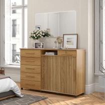 Cômoda Max 06 Gavetas e 02 Portas Lukaliam Móveis