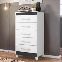 Comoda Milady 5 Gavetas Titanium