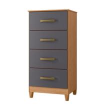 Cômoda Mobi 4 Gavetas - Móveis Albatroz Cômoda Mobi 4 Gavetas - Móveis Albatroz