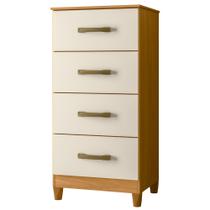 Cômoda Mobi Compacta com 4 Gavetas Albatroz Cômoda Mobi Compacta com 4 Gavetas Albatroz