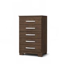 Cômoda Modena 562 Quarto Com 5 Gavetas e Pés em Plástico Cômoda Modena 562 Quarto Com 5 Gavetas e Pés em Plástico