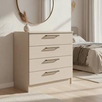 Cômoda Módulo Inferior 4 Gavetas Requinte+ 100% MDF Duna Cômoda Módulo Inferior 4 Gavetas Requinte+ 100% MDF Duna