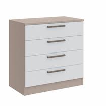 Cômoda Módulo Inferior 4 Gavetas Requinte+ 100% MDF Cômoda Módulo Inferior 4 Gavetas Requinte+ 100% MDF