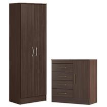 Cômoda Montevideu e Sapateira Multiuso Golden Café Touch - Demóbile