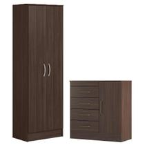 Cômoda Montevideu E Sapateira Multiuso Golden Café Touch - Demóbile