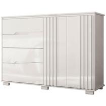 Cômoda Moval Texas 049440 2 Portas e 4 Gavetas MDP 15mm 105x147x47cm