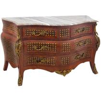 Cômoda Movel Classico Marchetaria Losangos Marmore Claro Det Cômoda Movel Classico Marchetaria Losangos Marmore Claro Det