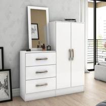 Cômoda Multiuso 02 Portas 03 Gavetas B700 Briz Branco Cômoda Multiuso 02 Portas 03 Gavetas B700 Briz Branco