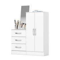 Cômoda Multiuso 02 Portas 03 Gavetas Prime B700 Branco - Henn - Briz Cômoda Multiuso 02 Portas 03 Gavetas Prime B700 Branco - Henn - Briz