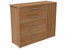 Cômoda Multiuso 4 Gavetas Caemmun Palacius