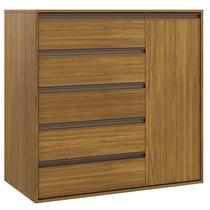 Cômoda Multiuso 5 Gavetas e 1 Porta 100% MDF Select Cômoda Multiuso 5 Gavetas e 1 Porta 100% MDF Select