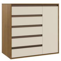 Cômoda Multiuso 5 Gavetas e 1 Porta 100% MDF Select Cômoda Multiuso 5 Gavetas e 1 Porta 100% MDF Select