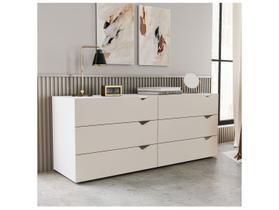 Cômoda Multiuso 6 Gavetas Politorno Móveis Porto